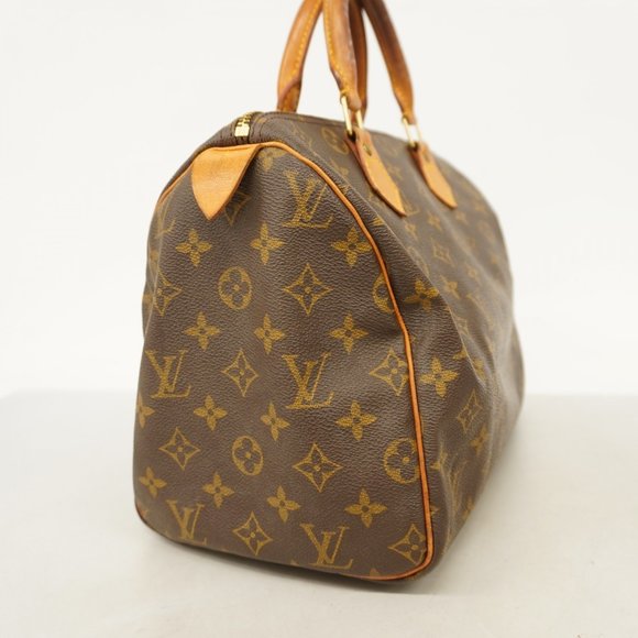 Louis Vuitton Handbag Monogram Speedy 30 M41108 Brown Ladies - Picture 2 of 16